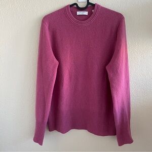 Equipment SANNI CASHMERE CREW Red Violet Size M